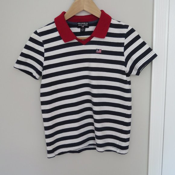 RALPH LAUREN - Stripe Polo shirt - Picture 5 of 7